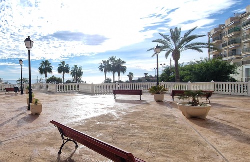 Coveta Fuma Apartment | Apartment "CALA MERCED 15" Close to the Beach with Sea View, Pool, WiFi