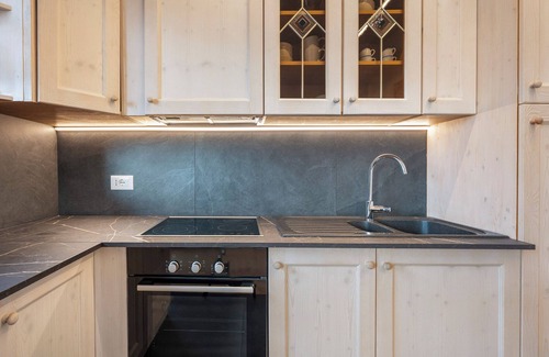 Cavalese Apartment | Apartment 'Casa Elisabeth' with Mountain View, Shared Garden and Balcony