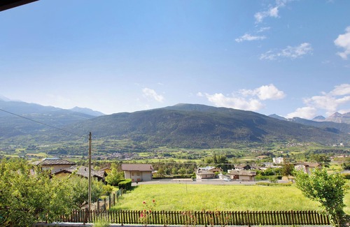 Montan-Angelin-Arensod Apartment | Apartment 'Casa Sabrina - Appartamento Bianco' with Mountain View, Private Terrace and Wi-Fi