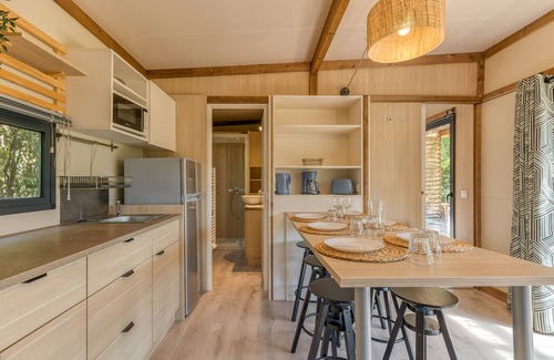 Vaulnaveys-le-Bas RV Rental | Apartment 'Columbia 43B' with Mountain View, Wi-Fi and Air Conditioning