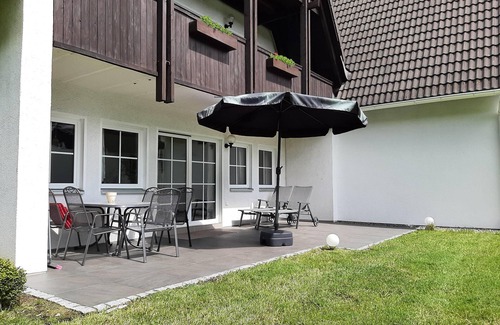 Walkenried Apartment | Apartment-Comfort-Private Bathroom-Garden view-Typ B Terrasse 21