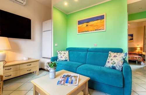 Canneddi Apartment | Apartment 'Costarossa 2208' with Sea View, Private Terrace and Air Conditioning