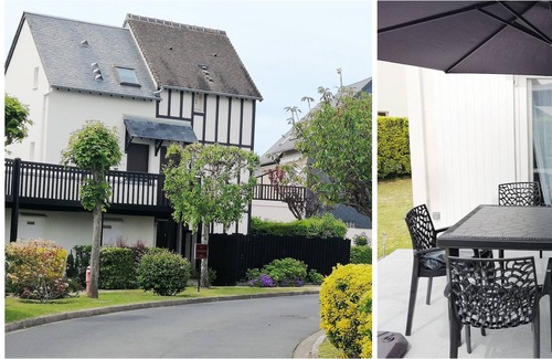 Cabourg Apartment | Apartment / Cottage residence Christophines- F2 on the ground floor exposed S. O