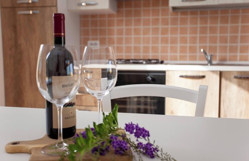 Luddui Apartment | Apartment "Diana 4" Close to Several Beaches with Sea View, Garden & Terrace