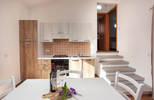 Luddui Apartment | Apartment "Diana 4" Close to Several Beaches with Sea View, Garden & Terrace