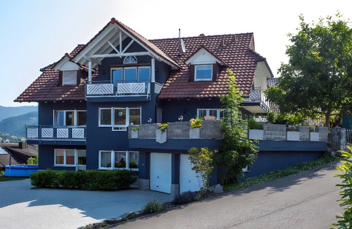 Oberharmersbach Apartment | Apartment 'Echle' with Mountain View, Balcony and Wi-Fi