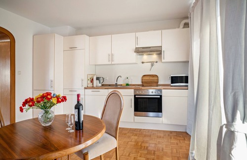 Brunsbuttel Apartment | Apartment 'Elbe' with Private Terrace, Shared Garden and Wi-Fi