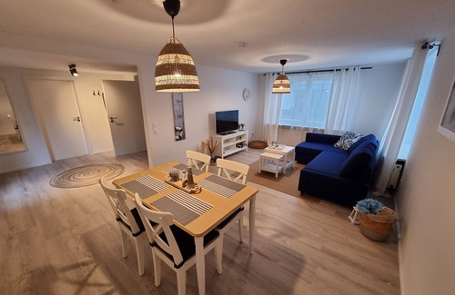Ihlienworth Apartment | Apartment Elwetritsch EG at the North Sea