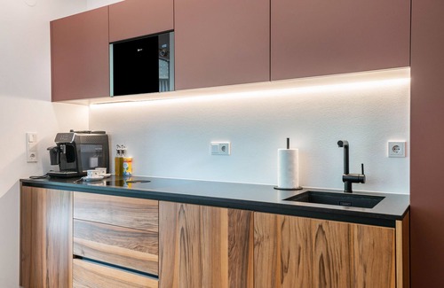 Centro - Piani - Rencio Apartment | Apartment "Erbacher - Renate's Gründer Suite" with Mountain View, Shared Pool & Sauna