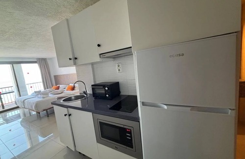 Portinatx Apartment | Apartment In A Hotel 'Apartamento Doble' with Shared Pool