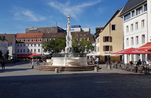St. Johanner Markt Apartment | Apartment für 2 people with 2 single beds