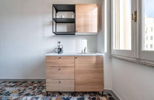 Province of Cagliari Apartment | Apartment 'Family Comfort Sole' with Balcony, Wi-Fi and Air Conditioning