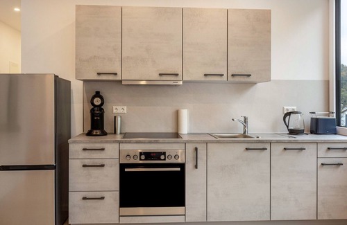 Allensbach Apartment | Apartment 'Ferienwohnung Waldblick' with Balcony, Wi-Fi and Air Conditioning