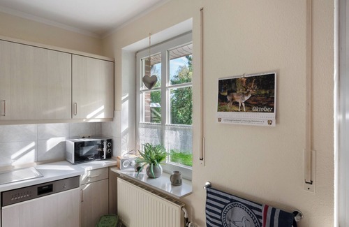 Nordstrand Apartment | Apartment 'Ferienwohnung Schimmelreiter' with Private Terrace and Shared Garden