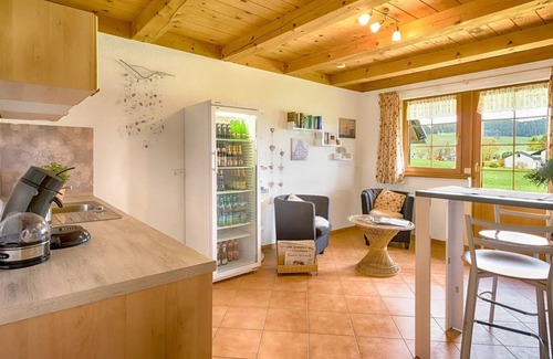 Breitnau Apartment | Apartment 'Ferienwohnung Sternenhimmel' with Mountain View, Shared Garden and Wi-Fi