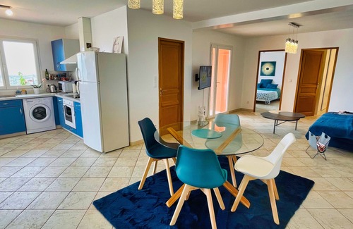 Grosseto-Prugna Apartment | Apartment for 2/4 people with superb sea view and Jacuzzi in Porticcio