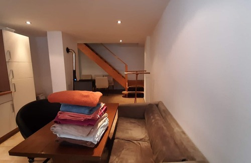 Schwarzbach Apartment | Apartment for vacationers Workers Fitters Business travelers Kitchen Shower WC WLAN