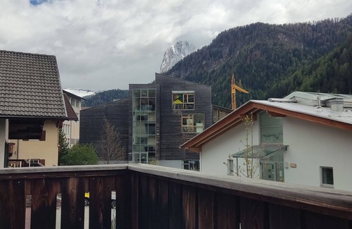 Ortisei Apartment | Apartment 'Goller Saslonch' with Mountain View, Balcony and Wi-Fi
