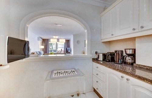Marbella Apartment | Apartment 'Ground Floor Marbella on the Beach' with Pool, Garden & Wi-Fi