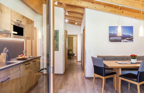Madseit Apartment | Apartment 'Haus Marchegg - Steinbock' with Mountain View, Balcony and Wi-Fi