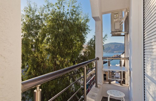 Karpathos Apartment | Apartment 'Helios 1' with Sea View, Wi-Fi and Air Conditioning