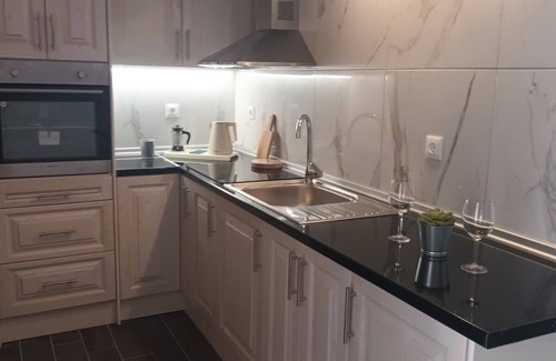 Karpathos Apartment | Apartment 'Helios 2' with Sea View, Wi-Fi and Air Conditioning