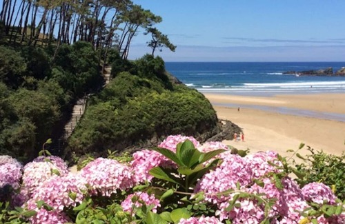 Serantes Apartment | Apartment in Tapia de Casariego with direct access to the beach from the garden