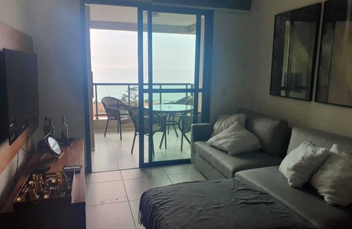 Nossa Senhora de Fatima Apartment | Apartment in a club condominium, facing the sea, with barbecue on the balcony.