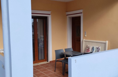 Panteli Apartment | Apartment In A Hotel 'Anemi Leros 4' with Balcony, Wi-Fi and Air Conditioning