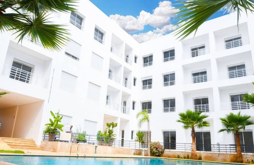 Harhoura Apartment | Apartment in a quiet residence with 3 swimming pools 500 m from the sea