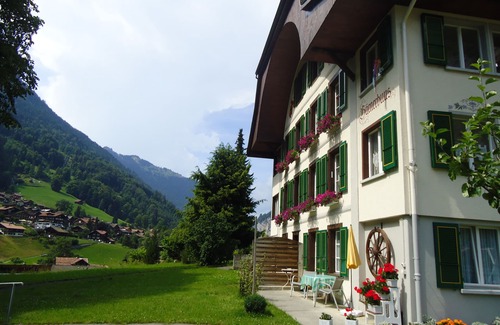 Lauterbrunnen Apartment | Apartment in a sunny location, across from the world-famous Staubbachfall