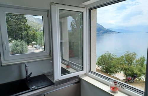 Dugi Rat Apartment | Apartment in Duće with Seaview, Terrace, Air condition, WIFI (5064-1)