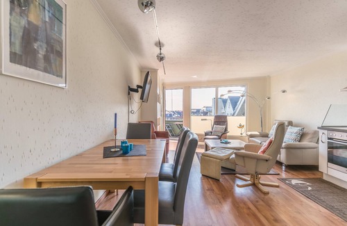 Busum Apartment | Apartment in first row, partly with sea view, Watt`n`Blick!