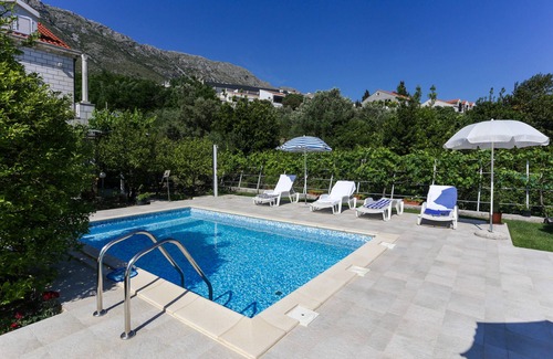 Mokosica Apartment | Apartment in Dubrovnik with swimming pool and sea view (A2)