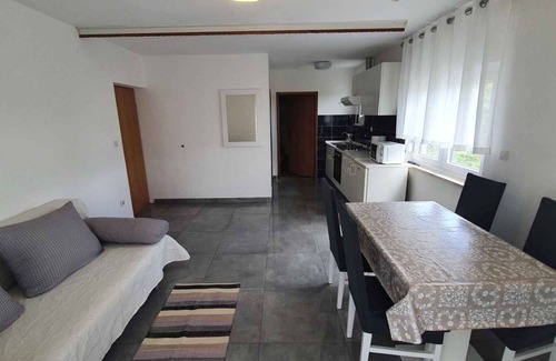 Ljubac Apartment | Apartment in Ljubač with Seaview, Balcony, Air condition, WIFI (809-3)