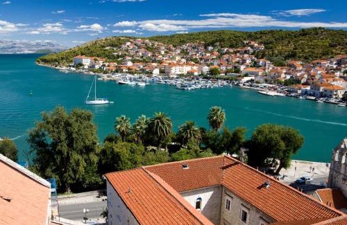 Businci Apartment | Apartment in Okrug Gornji with Seaview, Balcony, Air condition, WIFI (4790-1)