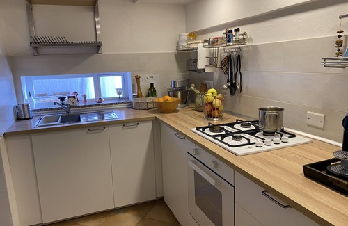 Magomadas Apartment | Apartment in private house with small terrace, panoramic view, external veranda