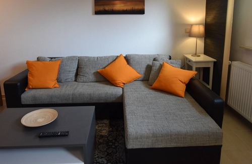 Blowatz Apartment | Apartment in Robertsdorf with Garden, Terrace, Barbecue