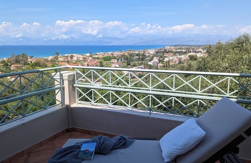Acharavi Apartment | Apartment in the olive grove with unforgettable views