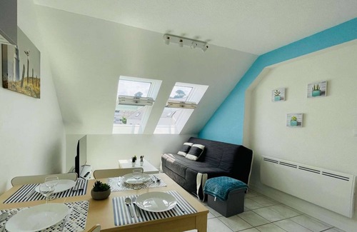Perros-Guirec Apartment | Apartment in Trestraou plage de Perros Guirec