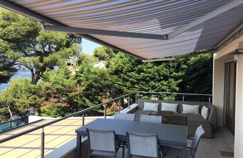 Le Pradet House | Apartment in villa directly at the seaside - Magnificent view