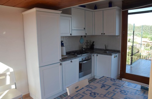 Chia Villa | Apartment in villa in Borgo Chia with terrace of 27m2