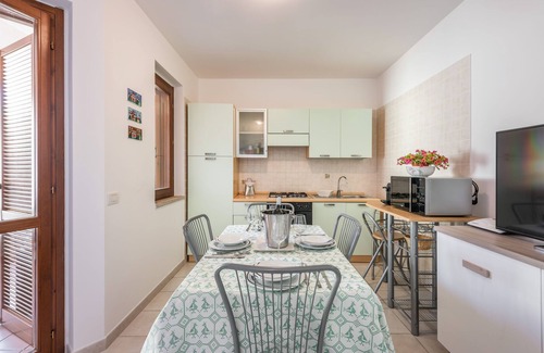 Villasimius Apartment | Apartment 'Isabel' with Shared Pool, Wi-Fi and Air Conditioning