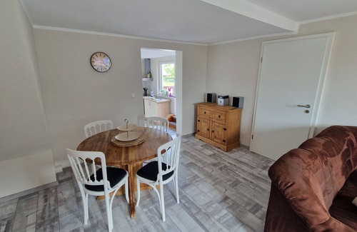 Norddeich Apartment | Apartment 'Janina' with Private Terrace, Balcony and Wi-Fi