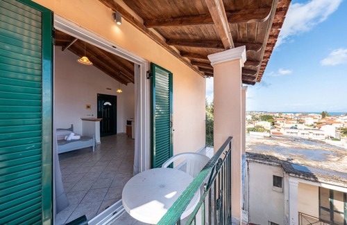 Kavos Apartment | Apartment 'Kavos Panorama 116 4 Person' with Sea View, Wi-Fi