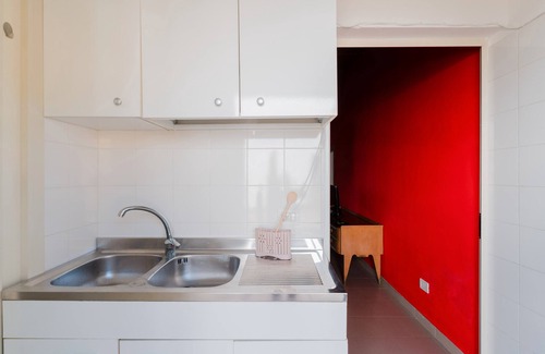 Scorrano Apartment | Apartment 'Kestella' with Shared Terrace, Shared Garden and Air Conditioning