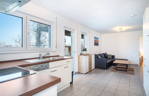 Markdorf Apartment | Apartment 'Kienast' with Mountain View, Private Terrace and Wi-Fi