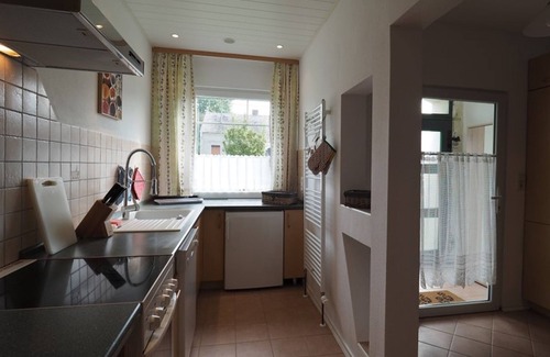 Plattenburg Apartment | Apartment 'Koppelblick' with Private Terrace, Shared Garden and Wi-Fi
