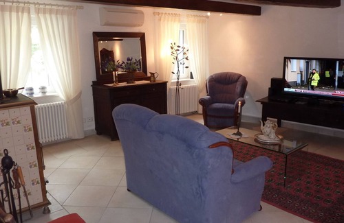 Capitolo-Costa Apartment | Apartment 'La Bella Im Landhaus Mit Pool' with Mountain View, Wi-Fi and Air Conditioning
