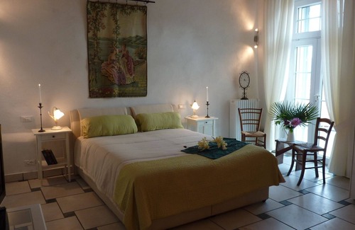 Capitolo-Costa Apartment | Apartment 'La Bella Im Landhaus Mit Pool' with Mountain View, Wi-Fi and Air Conditioning